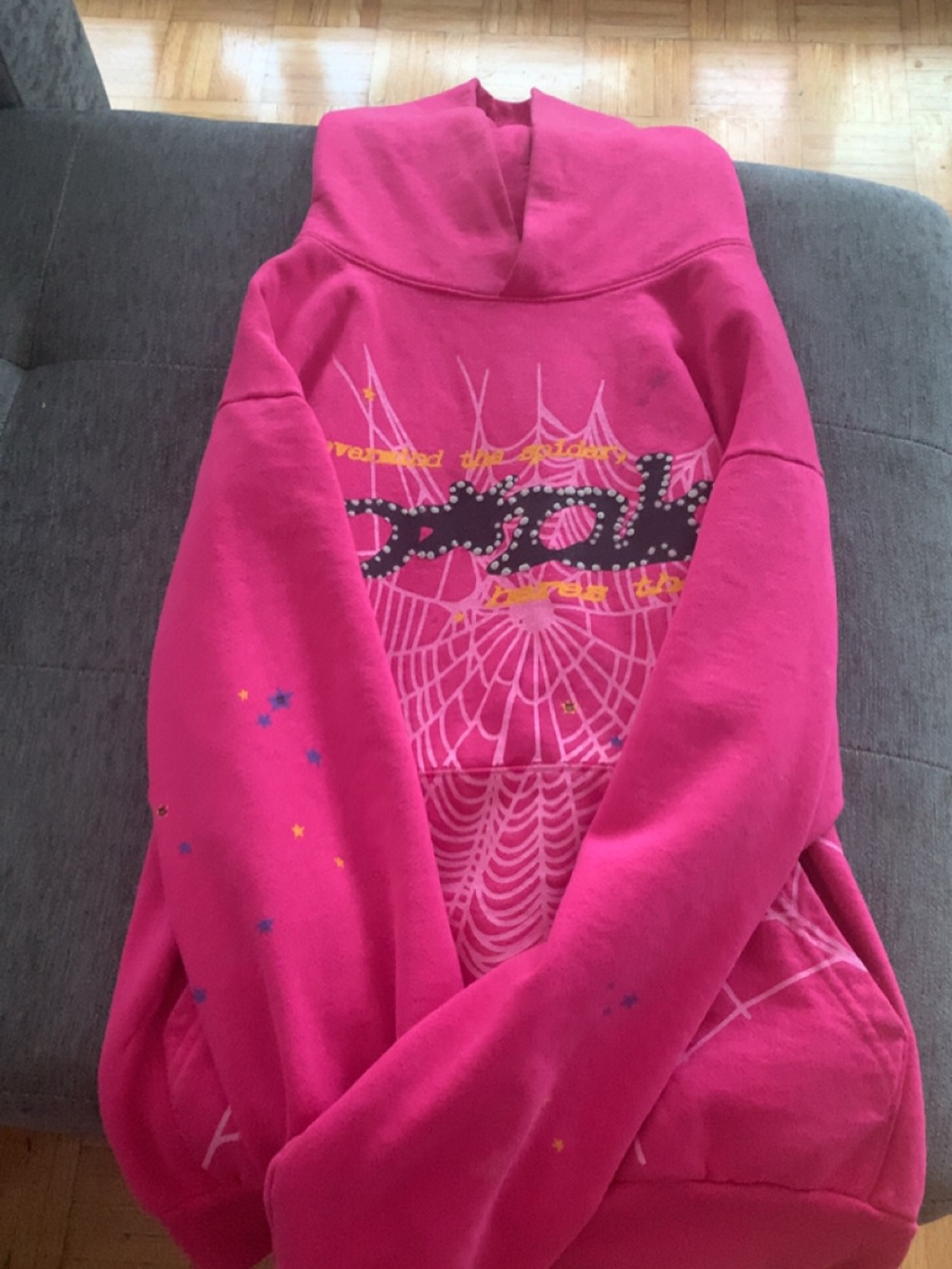 Men’s medium sp5der hoodie